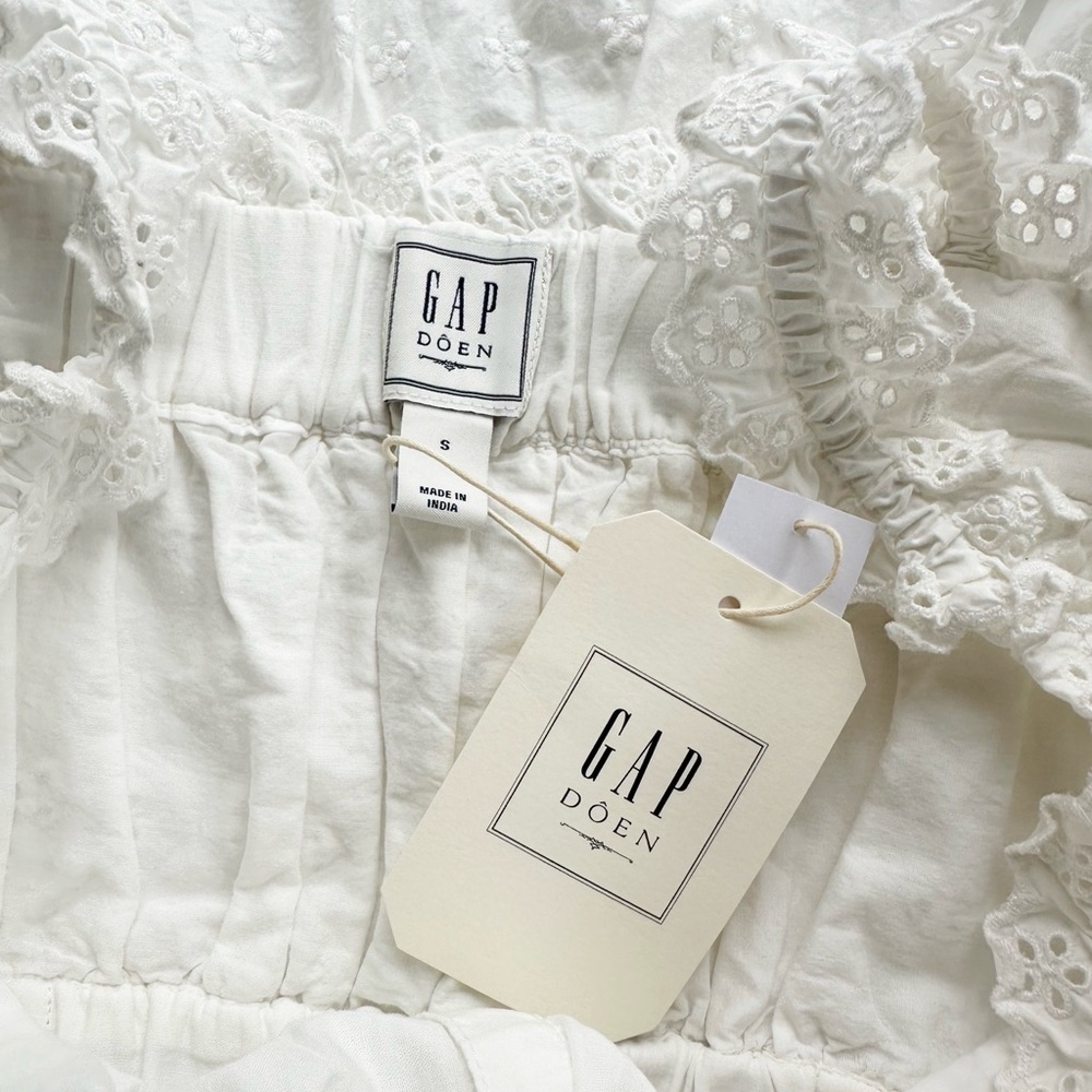 White Eyelet Midi Sundress - Brand: - Picture 5 of 13